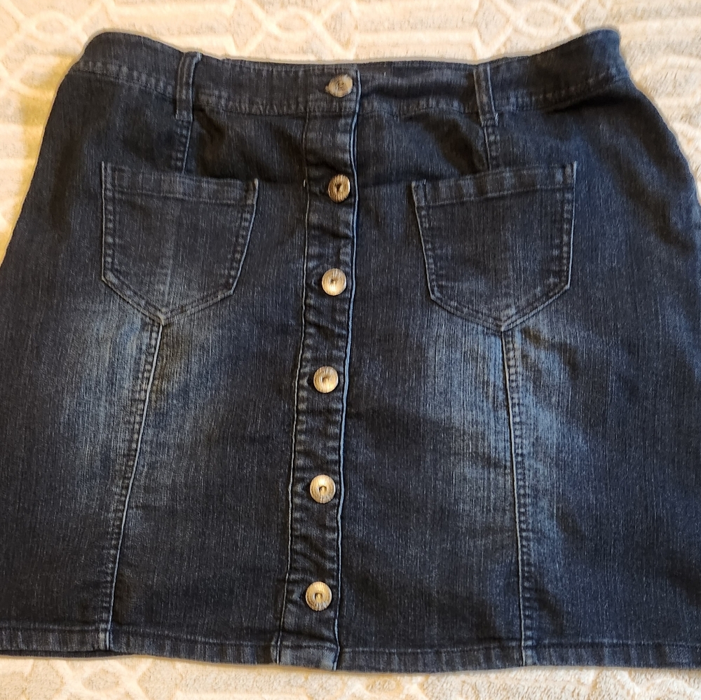 Jean Skirt